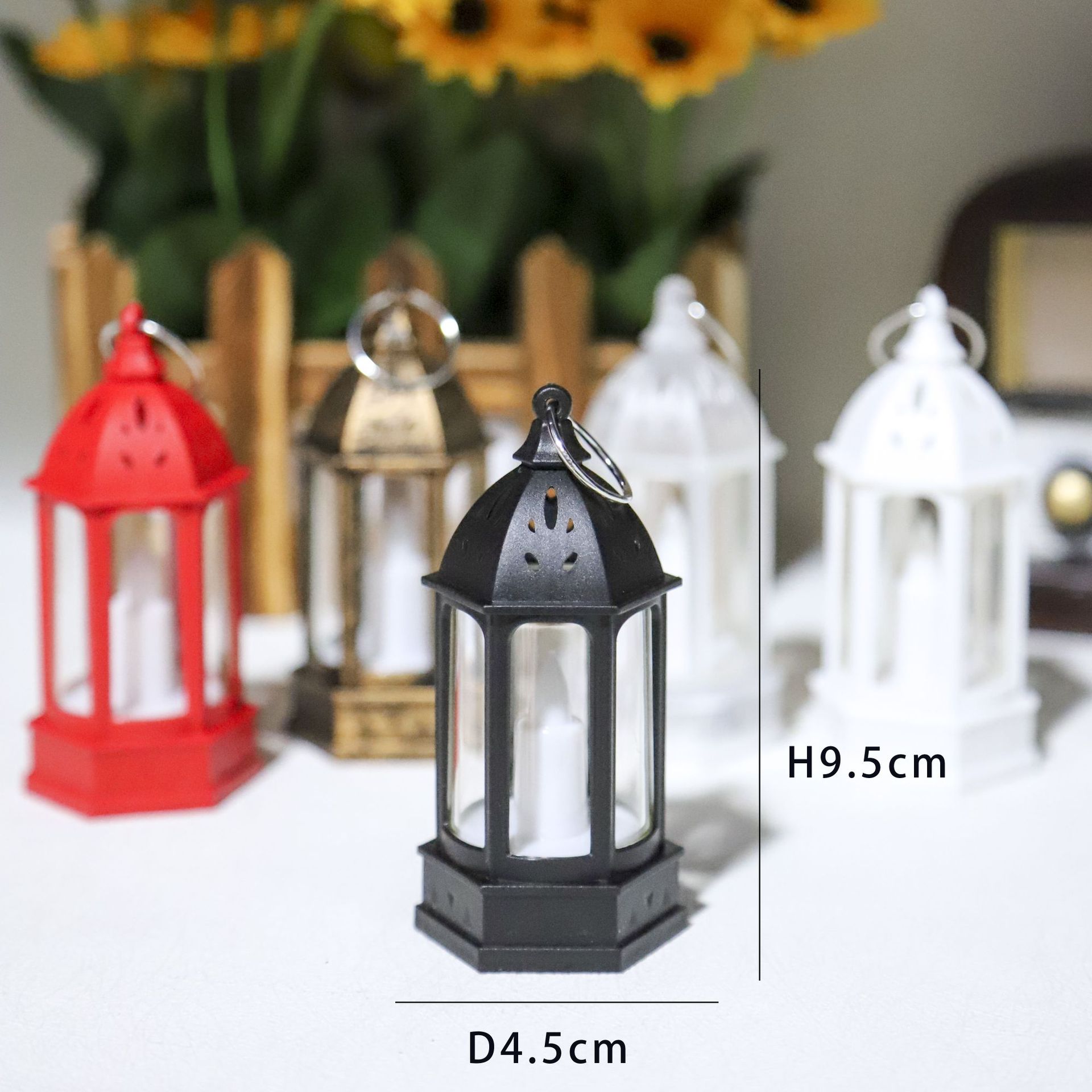 Candle Supplies Free Shipping - ไฟบรรยากาศสร้างสรรค์ขนาดเล็ก ไฟเทียนอิเล็กทรอนิกส์สไตล์เรโทรสำหรับคริสต์มาส ของตกแต่งเชิงเทียน โคมไฟน้ำมันขนาดเล็กสำหรับตั้งโต๊ะ