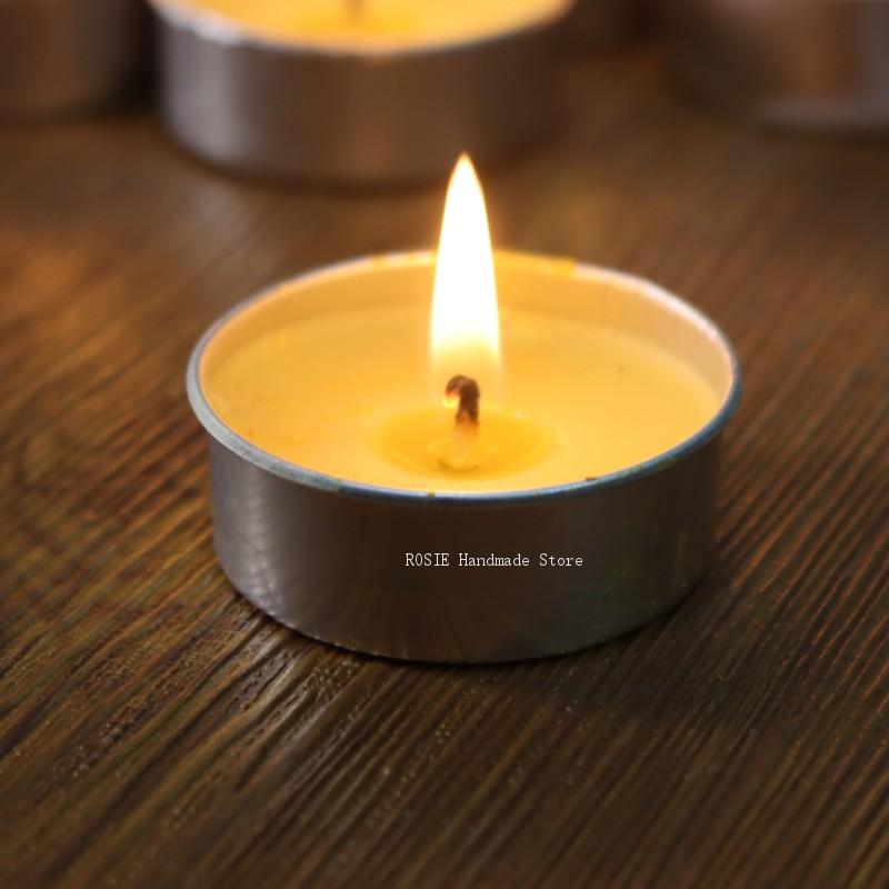 Candle Supplies Tins - กล่องอลูมิเนียมทรงกลมสำหรับใส่ชาขี้ผึ้งเปล่าพร้อมไส้เทียน100 100แท่งภาชนะบรรจุ100แม่พิมพ์ถั่วเหลืองเครื่องมือทำเทียน DIY