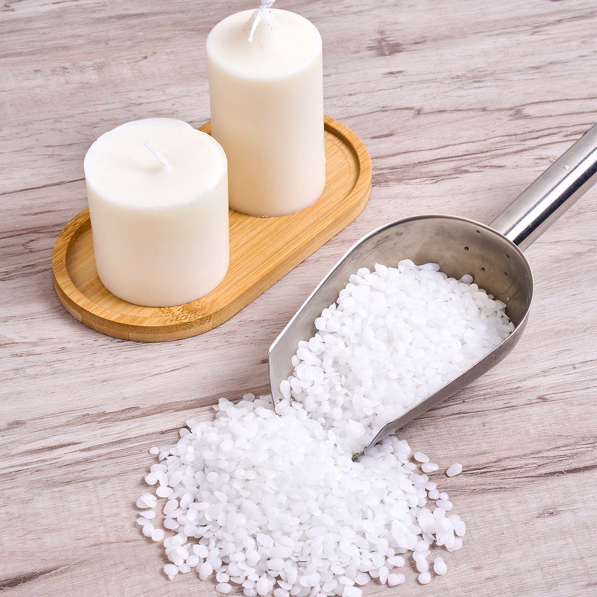ขี้ผึ้งสีขาวบริสุทธิ์จากธรรมชา - Candle Supplies To Make Candles บทวิจารณ์และราคา