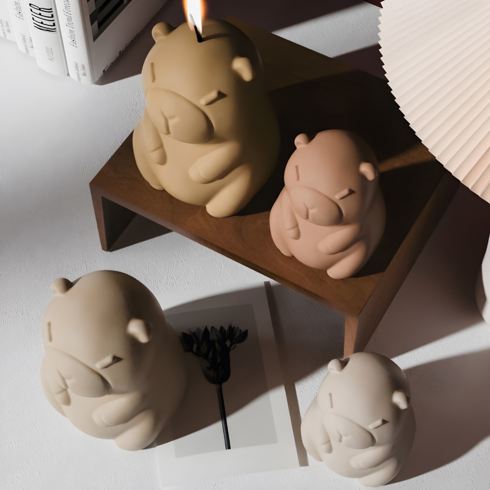 ยืน Capybara กลิ่นเทียนแม่พิมพ - Candle Supplies Tins บทวิจารณ์และราคา