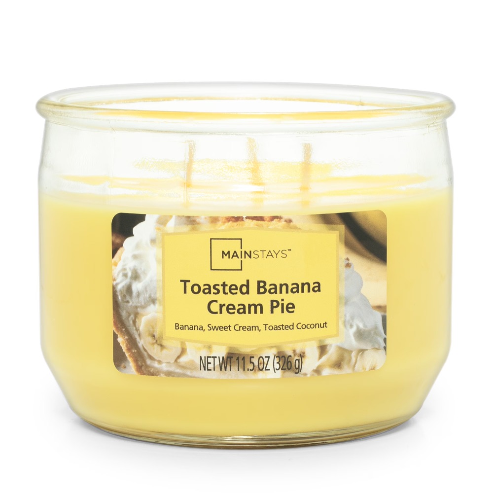 เทียนหอมกลิ่นพายกล้วยอบกรอบ 3  - Candle Supplies Free Shipping บทวิจารณ์และราคา