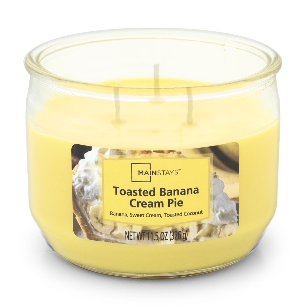 เทียนหอมกลิ่นพายกล้วยอบกรอบ 3  - Candle Supplies Free Shipping บทวิจารณ์และราคา