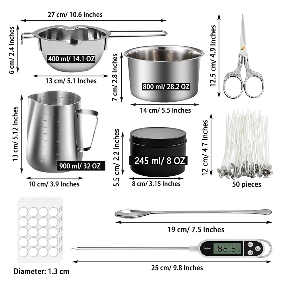 ชุดทำเทียน DIY Glintmos พร้อมแ - Candle Supplies To Make Candles บทวิจารณ์และราคา