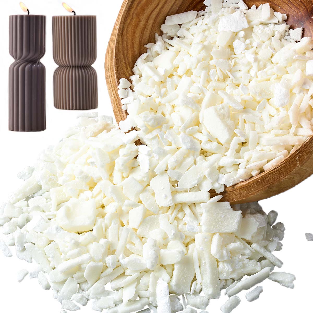 1 ปอนด์ขี้ผึ้งถั่วเหลืองสีขาวบ - Candle Supplies To Make Candles บทวิจารณ์และราคา