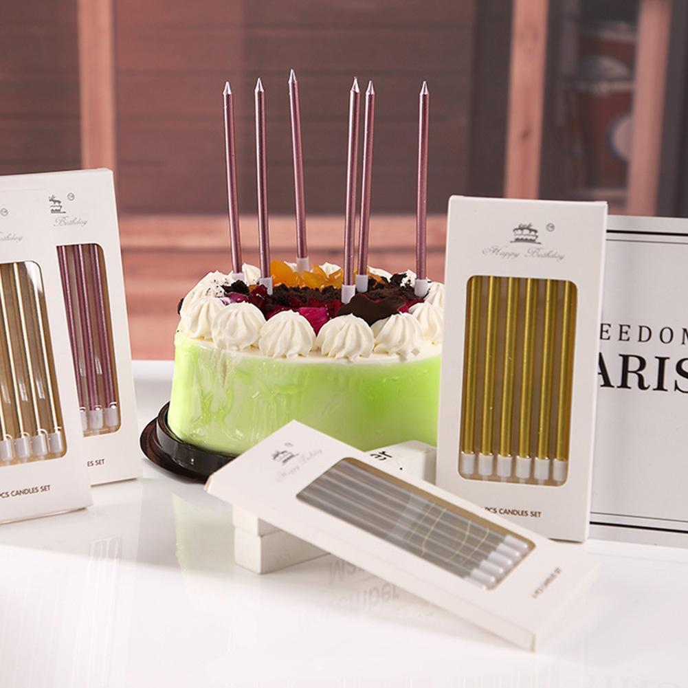 เทียนวันเกิดโลหะสีทองเงิน 6/18 - Candle Supplies Usa บทวิจารณ์และราคา