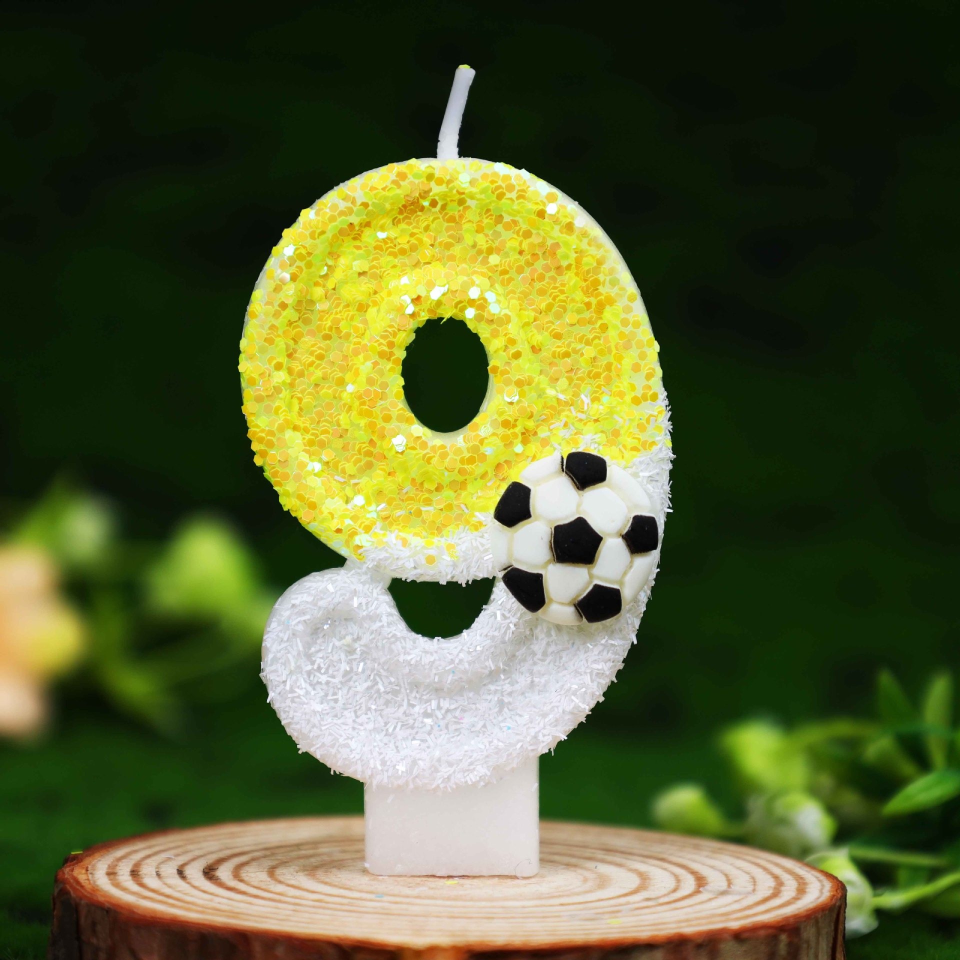 เทียนวันเกิดดิจิตอลรูปฟุตบอลปร - Candle Supplies Usa บทวิจารณ์และราคา