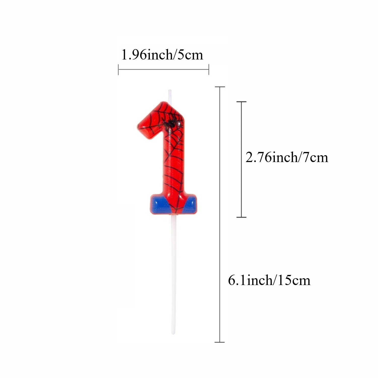 เทียนวันเกิดธีมแมงมุม 0-9, ของ - Candle Supplies Usa บทวิจารณ์และราคา