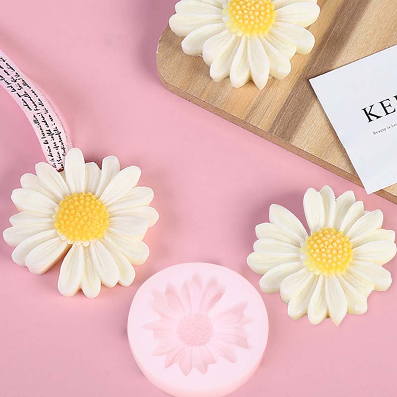 DIY เทียนแม่พิมพ์ซิลิโคน Daisy - Candle Supplies Tins บทวิจารณ์และราคา
