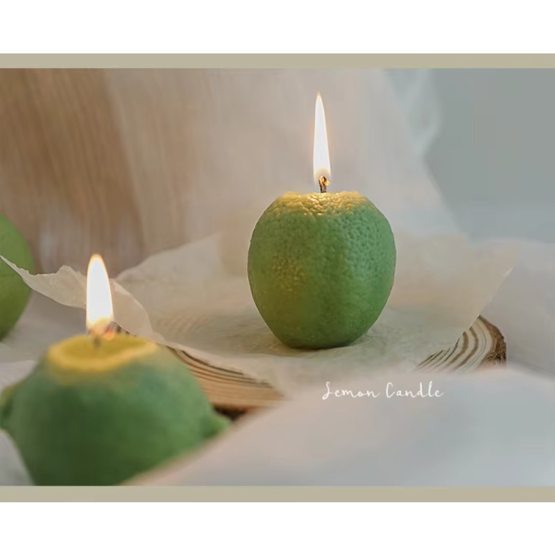 เทียนหอมรูปเลมอนตกแต่งบ้าน ของ - Candle Supplies Usa บทวิจารณ์และราคา