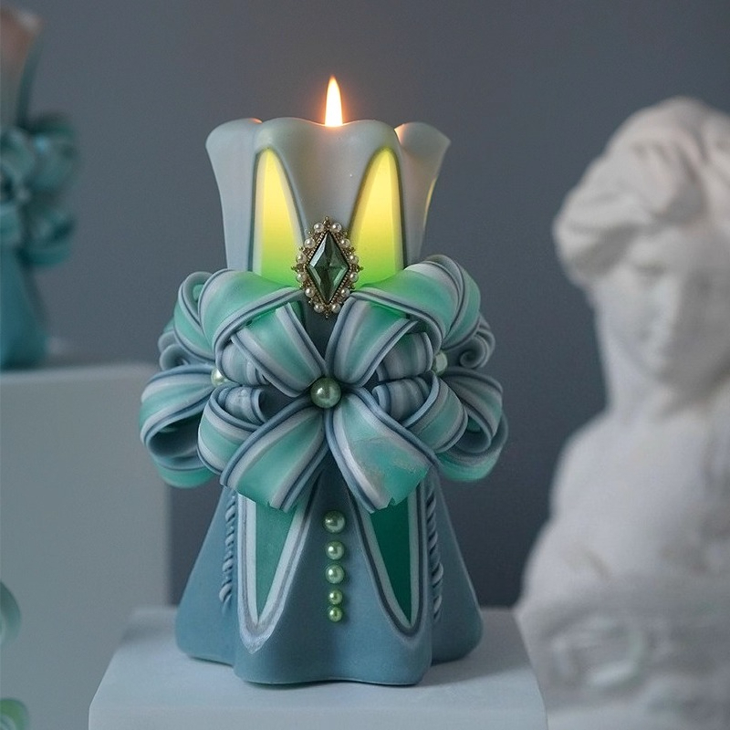 วัตถุดิบเทียนหอมแกะสลัก 1 กก.  - Candle Supplies To Make Candles บทวิจารณ์และราคา